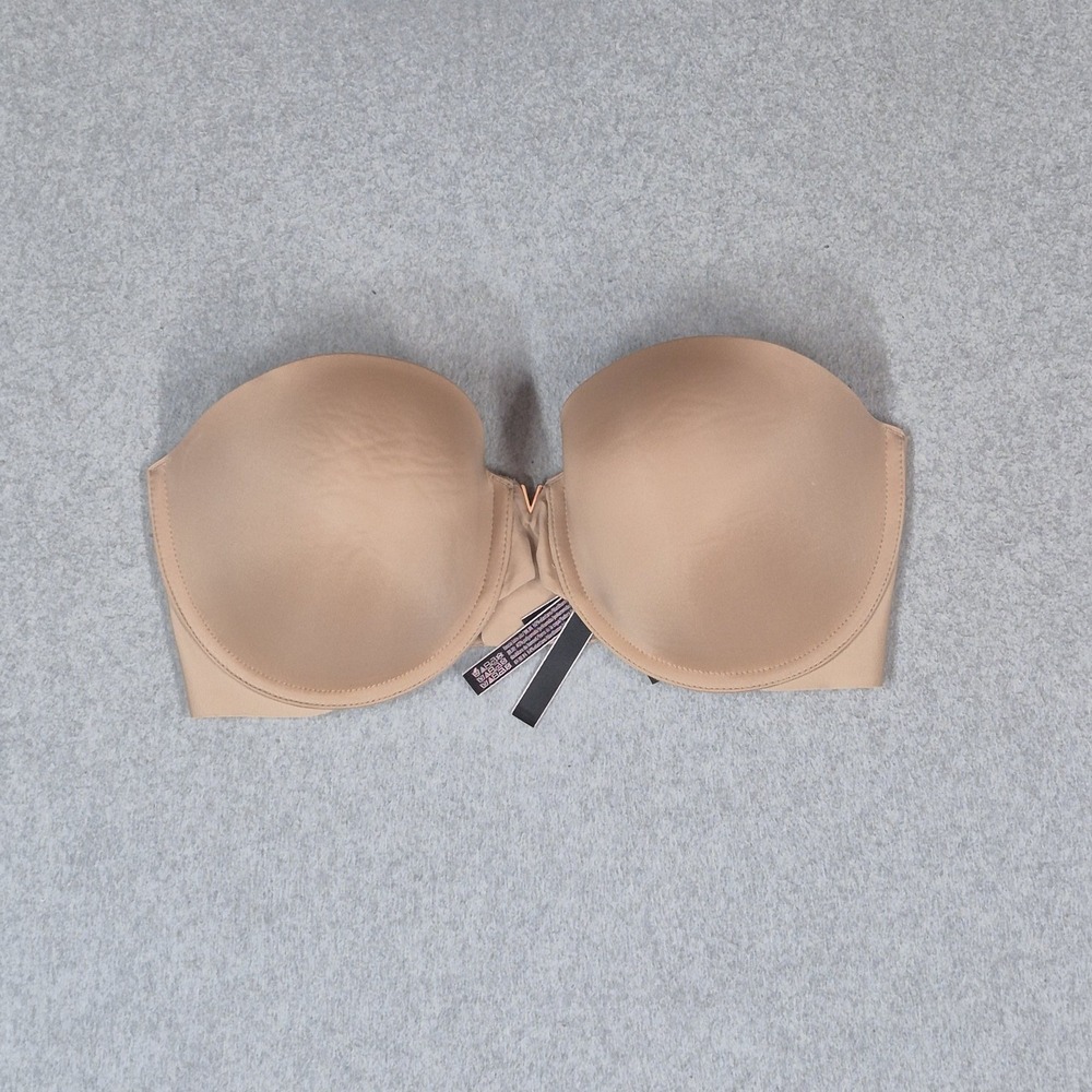Victoria's Secret Women Bra 36DD Beige Convertible Multiway READ